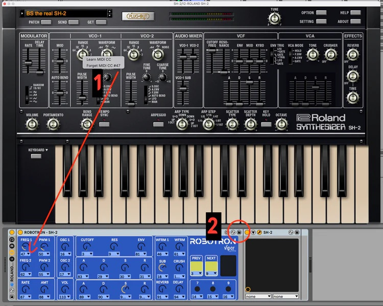 Viper Synths Robotron, un controlador MIDI con alma de sinte vintage